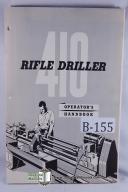 W.F. & John Barnes-Barnesdril-W.F. & John Barnes 410 Rifle Driller Operation Manual-410-01
